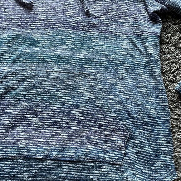 Soft Blue And Purple Gradient Christopher & Banks hoodie, Womens Medium Pullover - Picture 3 of 6